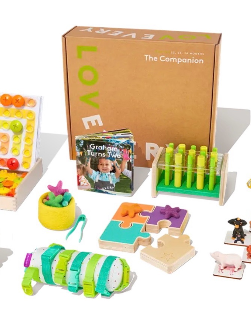 LOVEVERY 22, 23, 24 months play kit - The Companion NEW IN BOX
